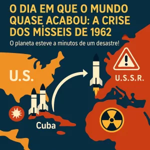 ☢️ O dia em que o mundo quase acabou: a crise dos mísseis de 1962