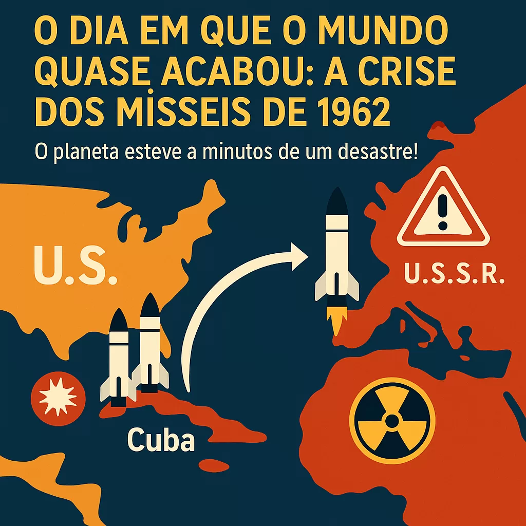 ☢️ O dia em que o mundo quase acabou: a crise dos mísseis de 1962