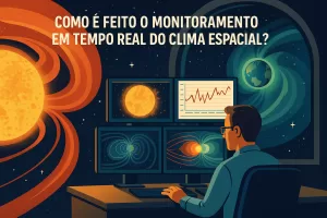 🌌 Como É Feito o Monitoramento em Tempo Real do Clima Espacial?